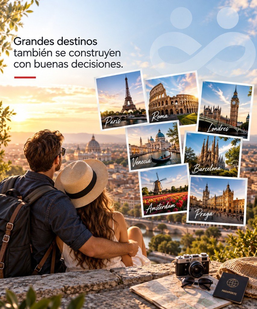 Grandes destinos también se construyen con buenas decisiones